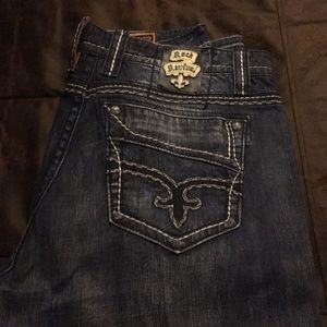 Men’s rock revival jeans